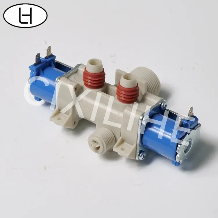 Zawór elektromagnetyczny pralki bębnowej